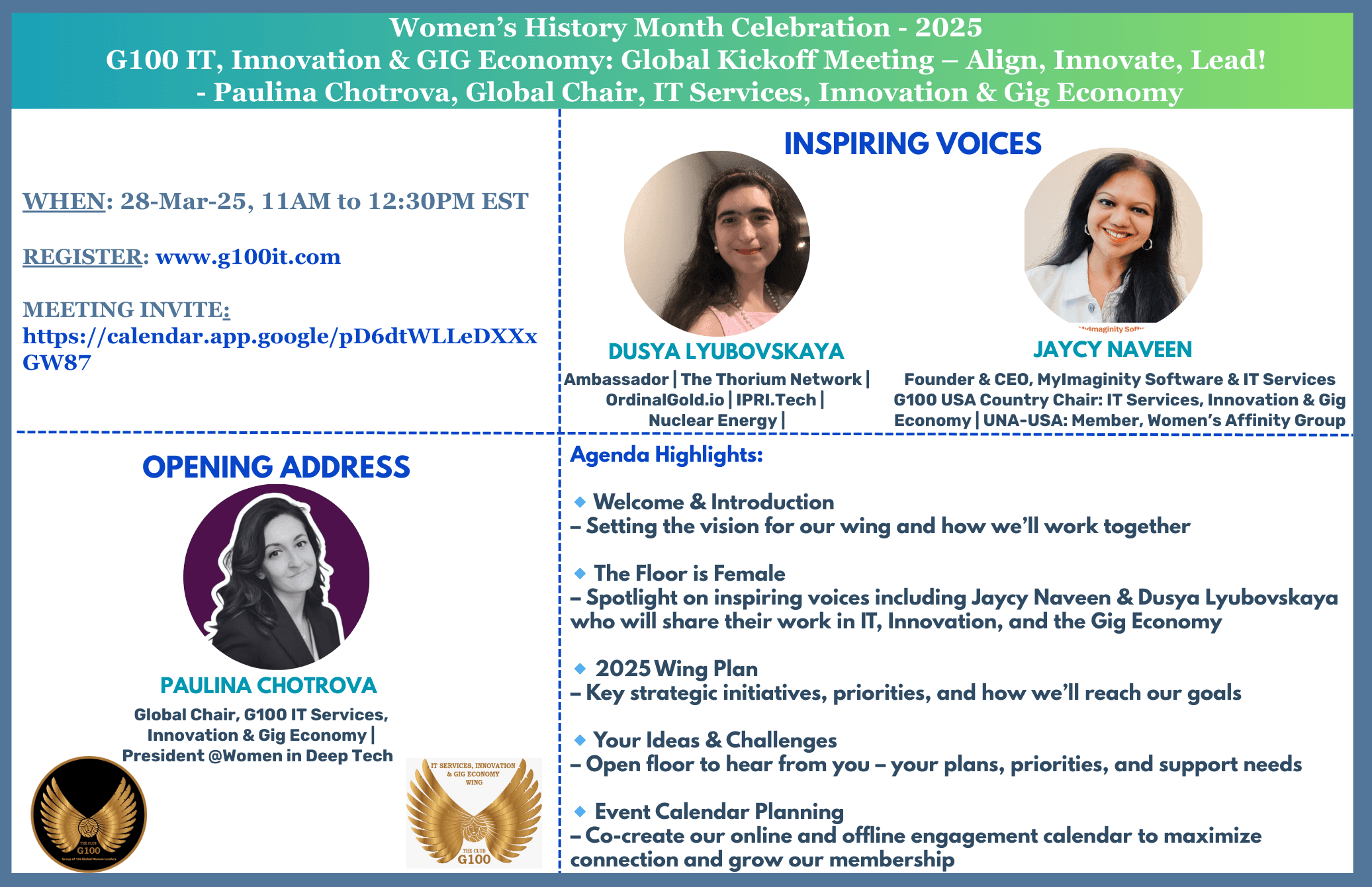 Women's History Month Celebration | 28-Mar-2025